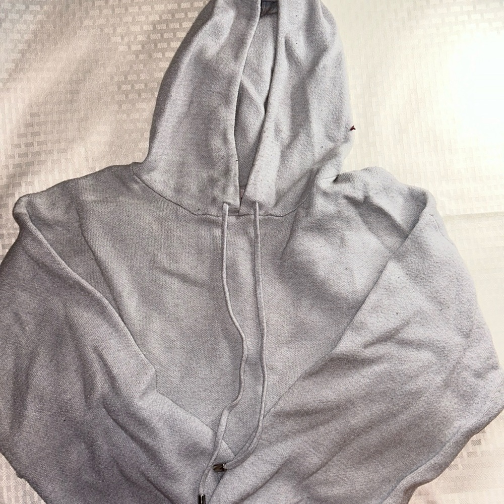 womans grey hoodie size Medium
